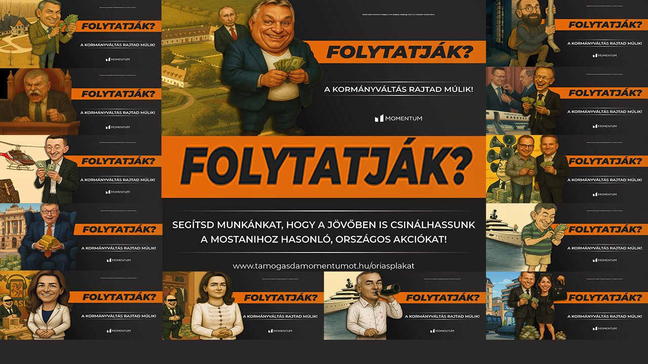 momentum plakatkampany 2025 folytatjak