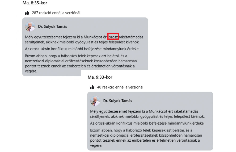 Az oroszok Munkácsot lőtték rakétával – civileket is ért a támadás 2 sulyok oroszbarat