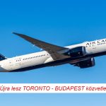 air canada toronto budapest legijarat