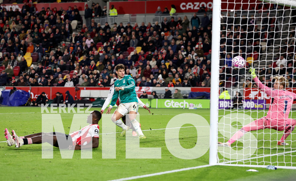 kerkez gol brantford liverpool video