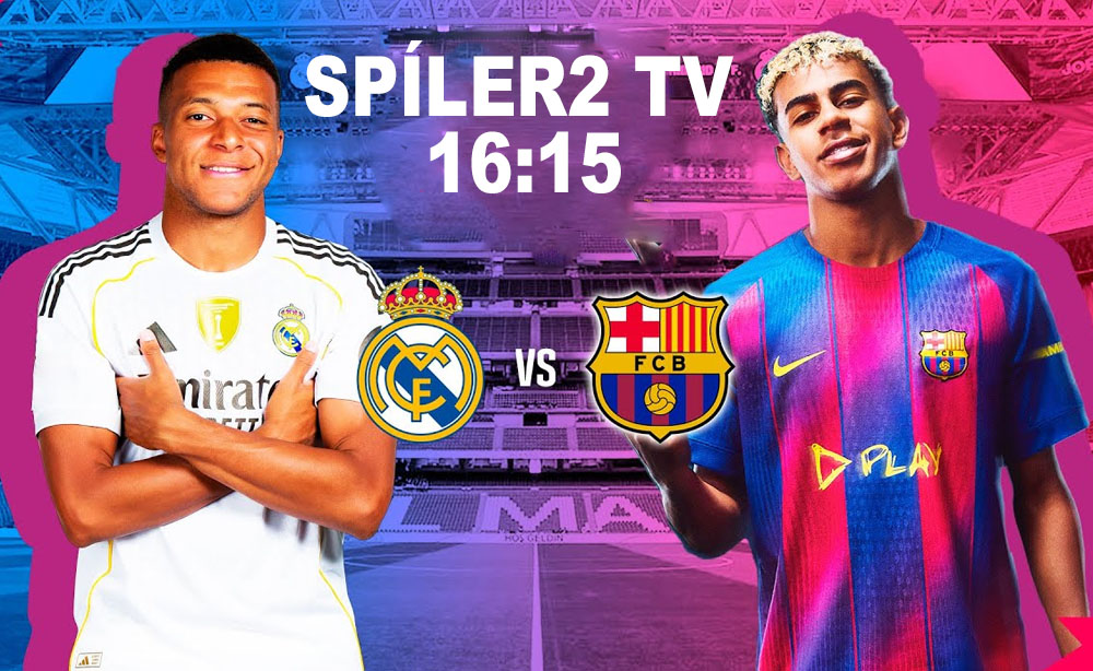 El Clásico: Real Madrid - Barcelona ma délután a szezon egyik legnagyobb ütközete a Spíler2 Tv-n 2 real madrid barcelona el clasico laliga focimeccs spiler2 tv elo online kozvetites
