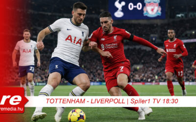 Tottenham - Liverpool Premier League focimeccs, 18:30-tól élőben a Spíler1 TV-n