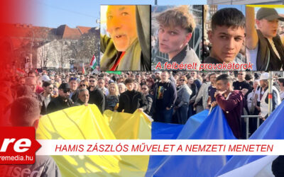 hamis zaszlos ukran zaszlo muvelet nemzeti menet fidesz tisza